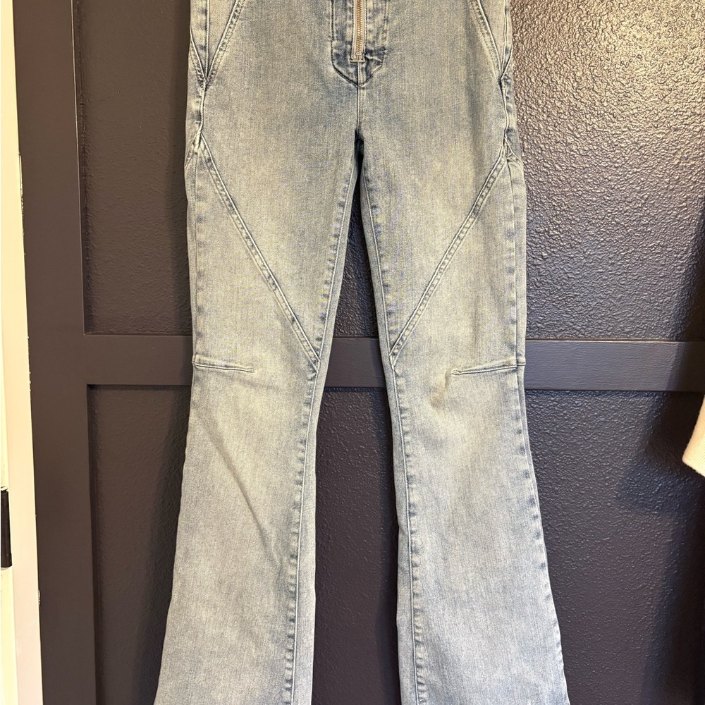 We The Free Light Blue Flare Jeans